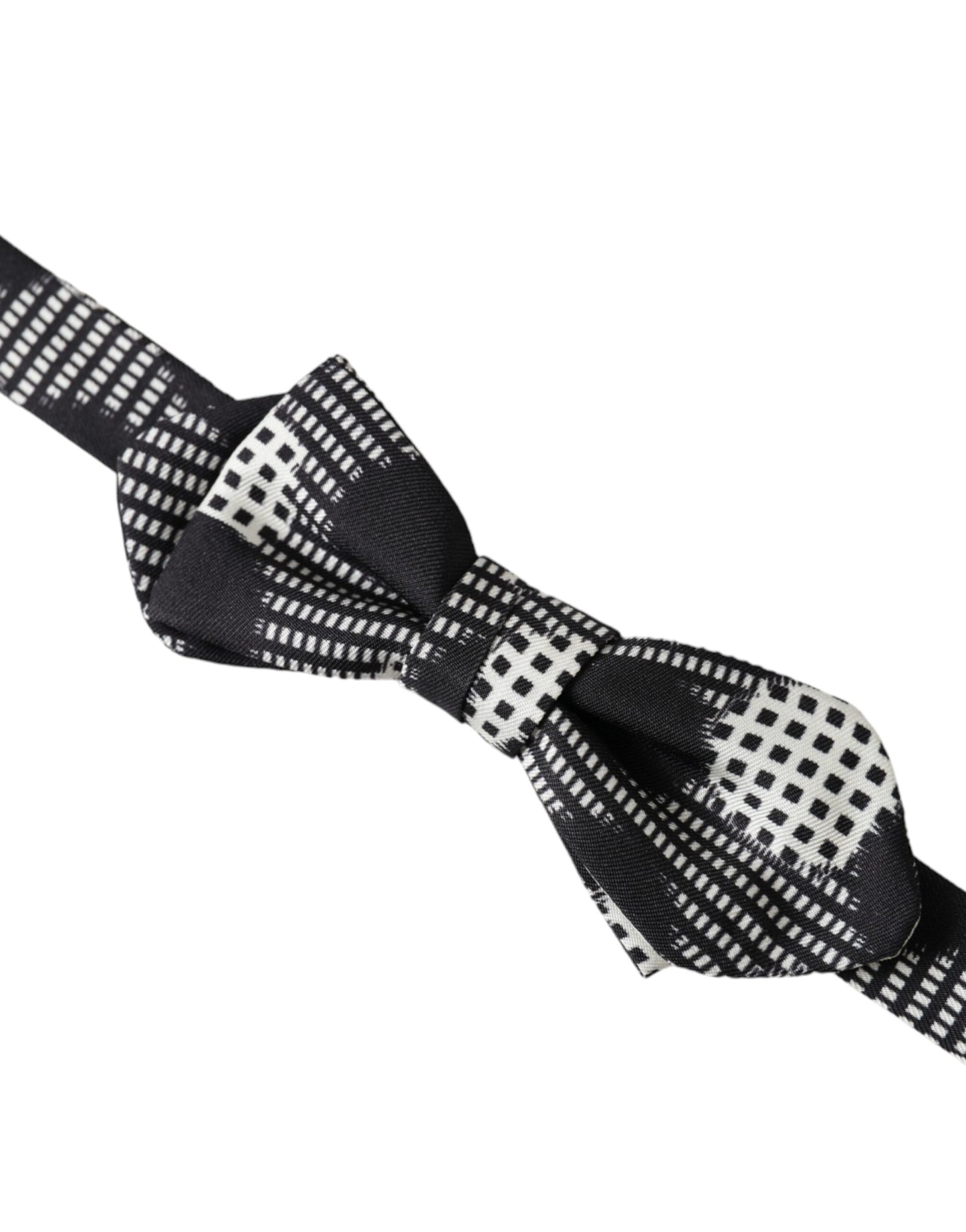 Dolce &amp; Gabbana Multicolor Silk Polka Dot Adjustable Neck Men Papillon Bow Tie