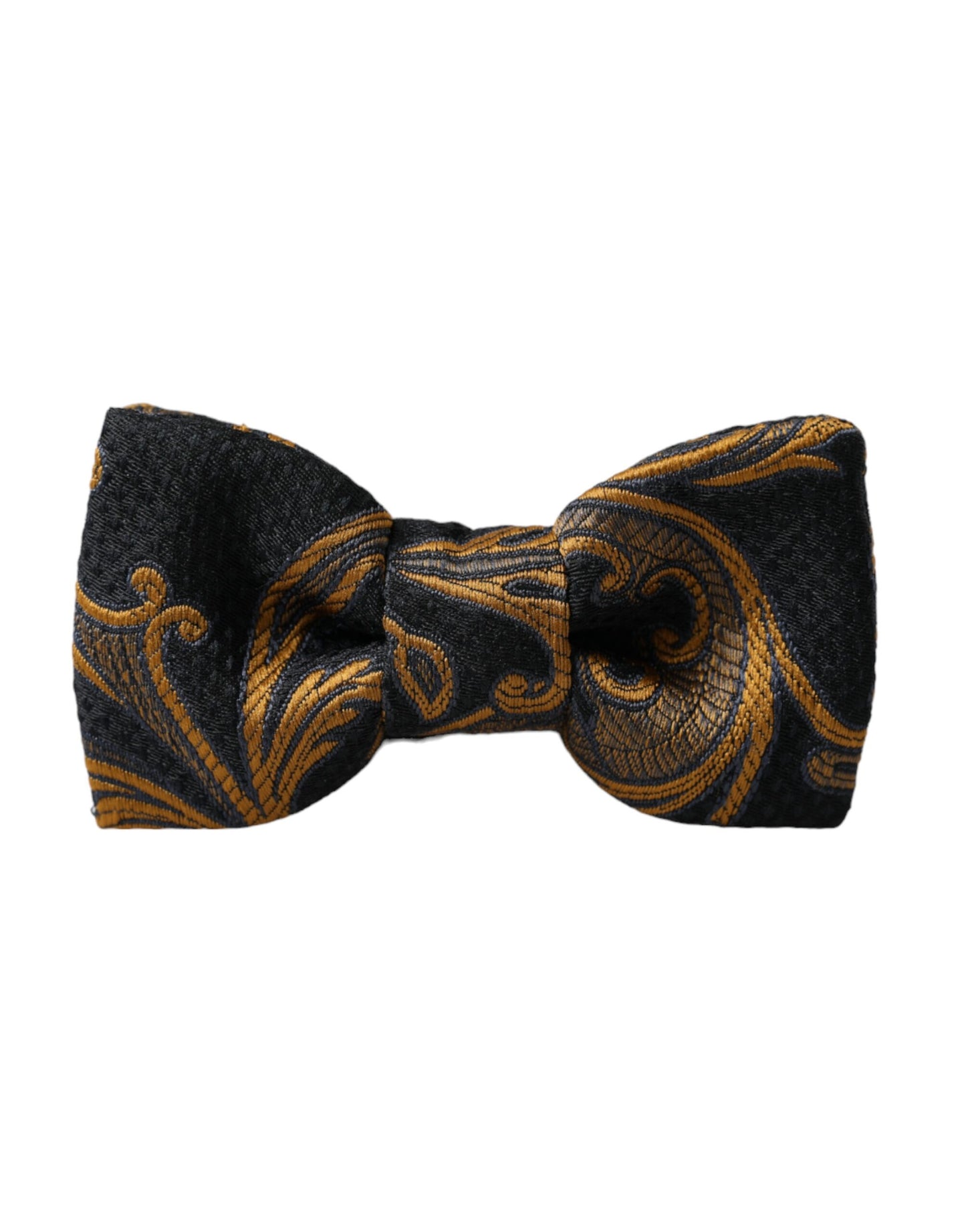 Dolce &amp; Gabbana Multicolor Jacquard Adjustable Neck Men Bow Tie