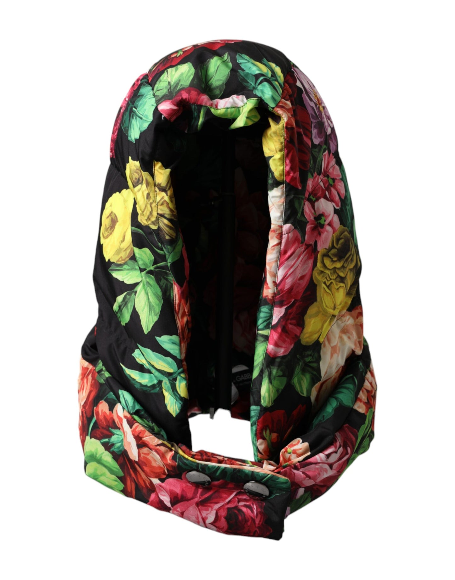 Dolce & Gabbana Hut Multicolor Floral ganzer Kopf Wrap Hut