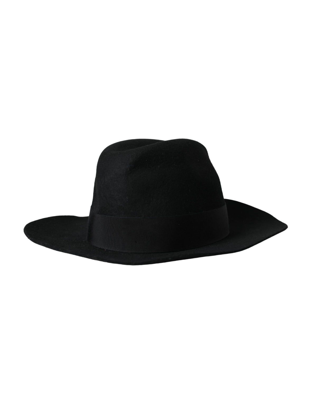 Dolce &amp; Gabbana Black Rabbit Fedora Trilby naisten hattu