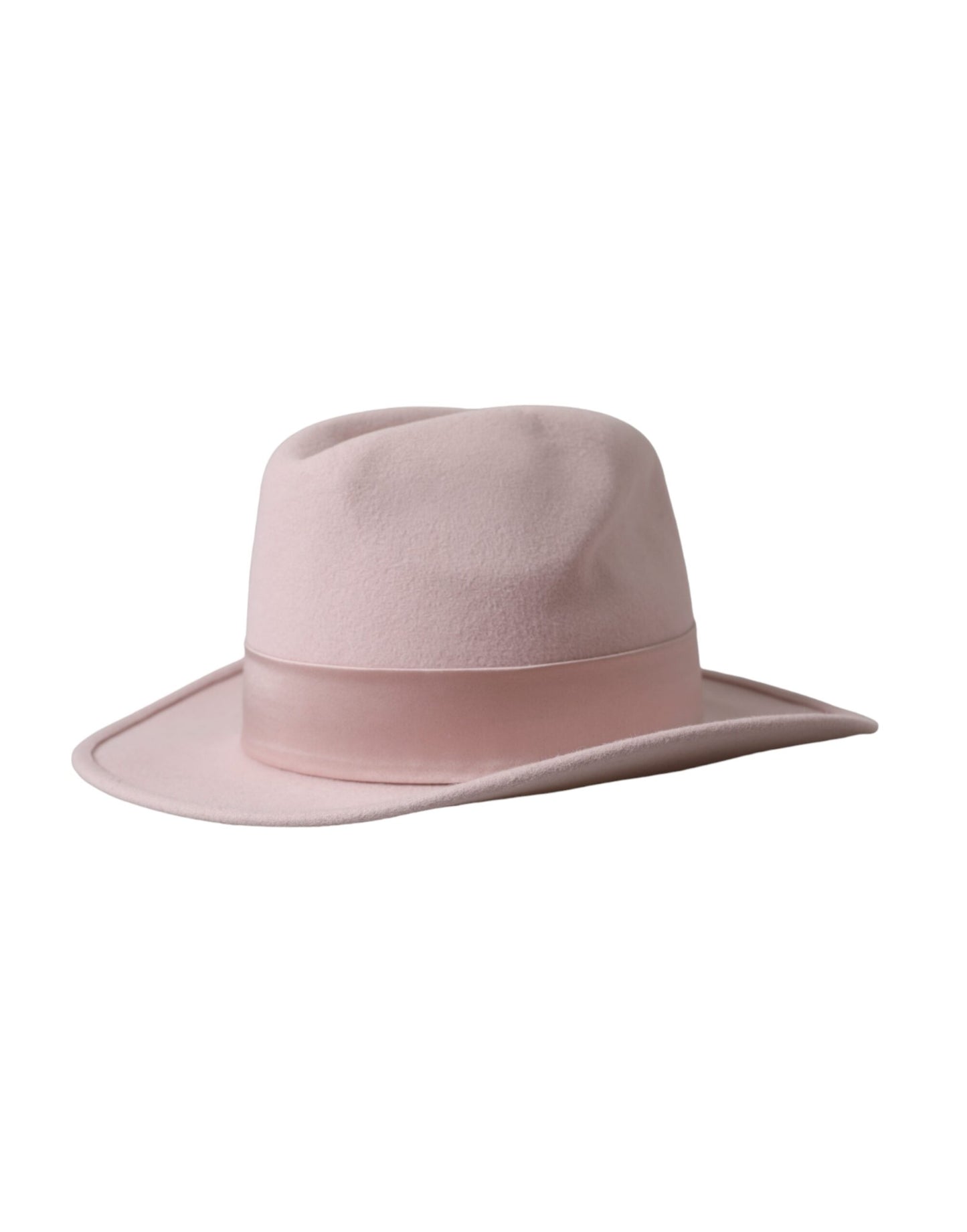 Dolce & Gabbana Rosa Kaninchen Fedora Trilby Frauen Hut