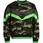 Dolce &amp; Gabbana Multicolor Camouflage Sweatshirt Pullover