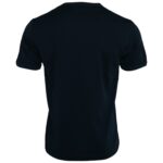 Dolce &amp; Gabbana Dark blue cotton T-shirt with round neck and short sleeves