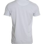 Dolce &amp; Gabbana White cotton round neck short sleeve t-shirt