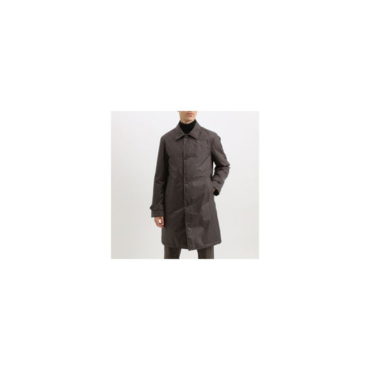 Add Braune Polyester-Jacke