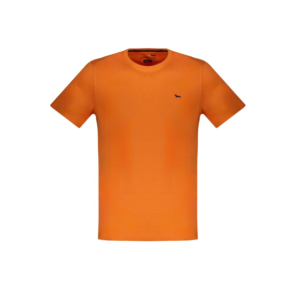 Harmont & Blaine Orangefarbenes T-Shirt aus Baumwolle