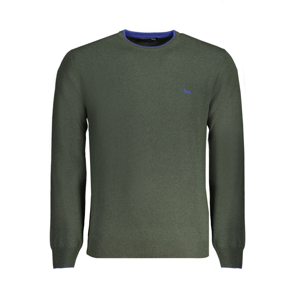 Harmont & Blaine Grüner Kaschmirpullover