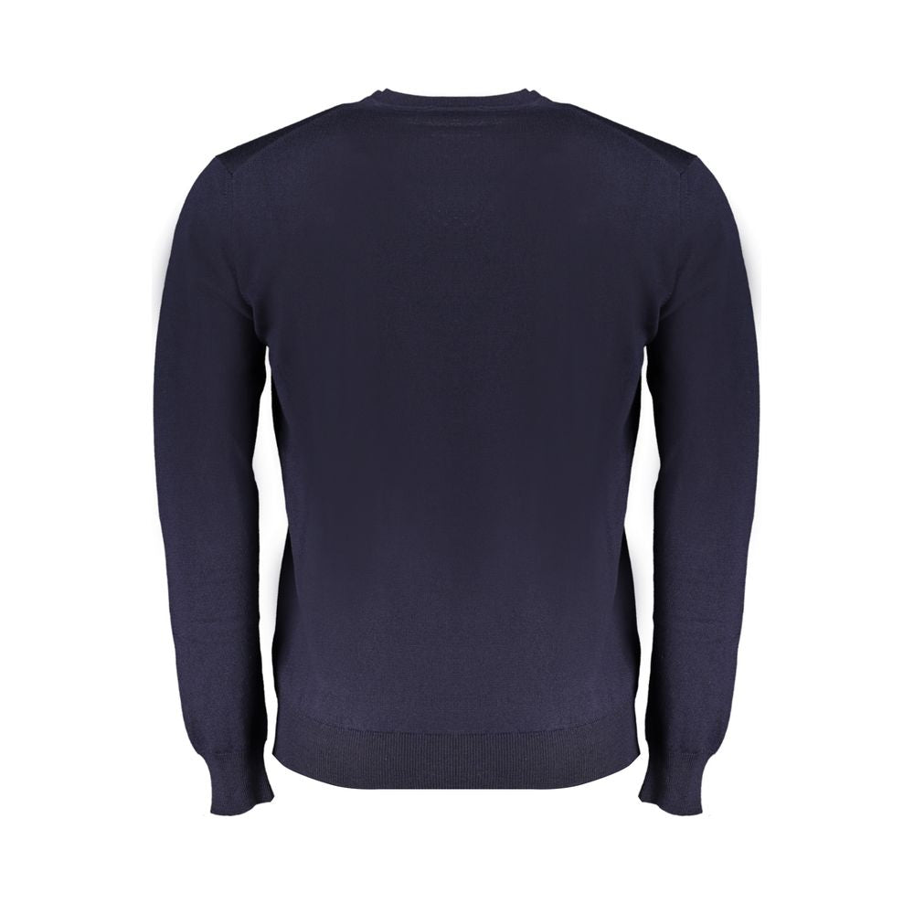 Harmont & Blaine Blauer Pullover aus Wolle