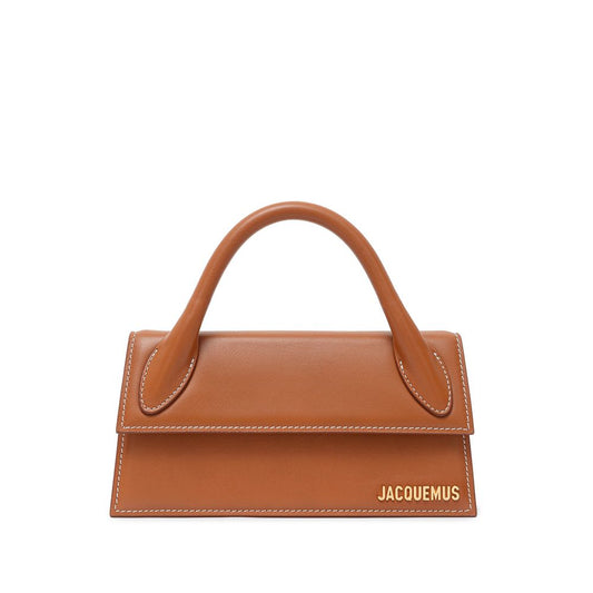 Jacquemus Braune Lederhandtasche