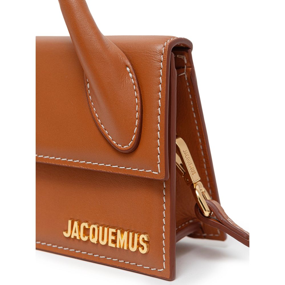 Jacquemus Braune Lederhandtasche