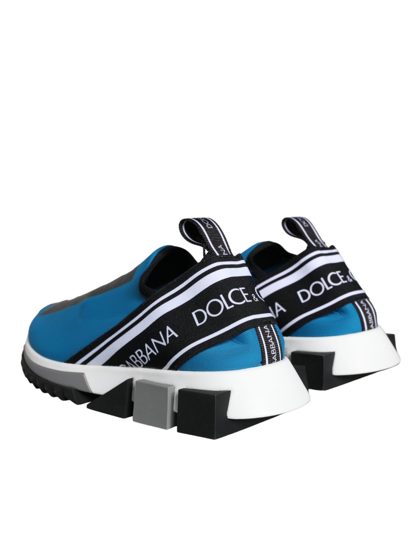 Dolce & Gabbana Blau Logo Low Top Sorrento Männer Turnschuhe Schuhe