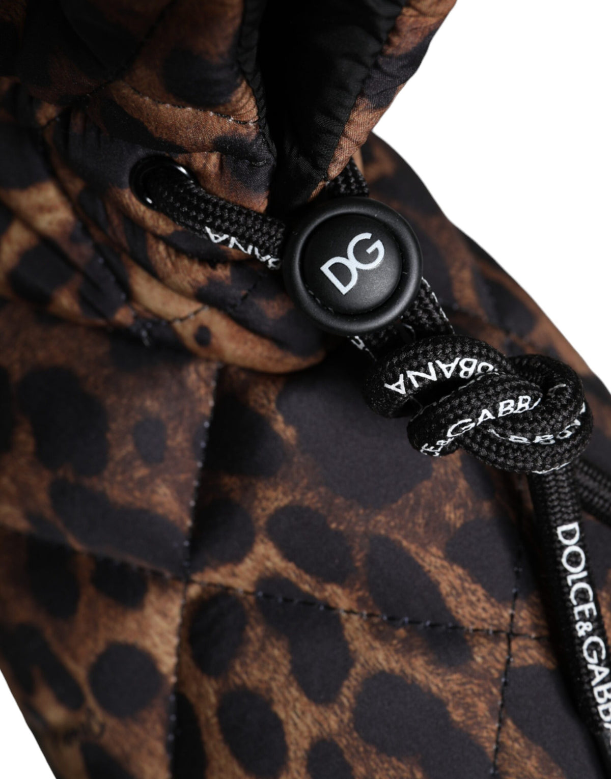 Dolce &amp; Gabbana Brown Leopard -nilkkurit pehmustetut kengät