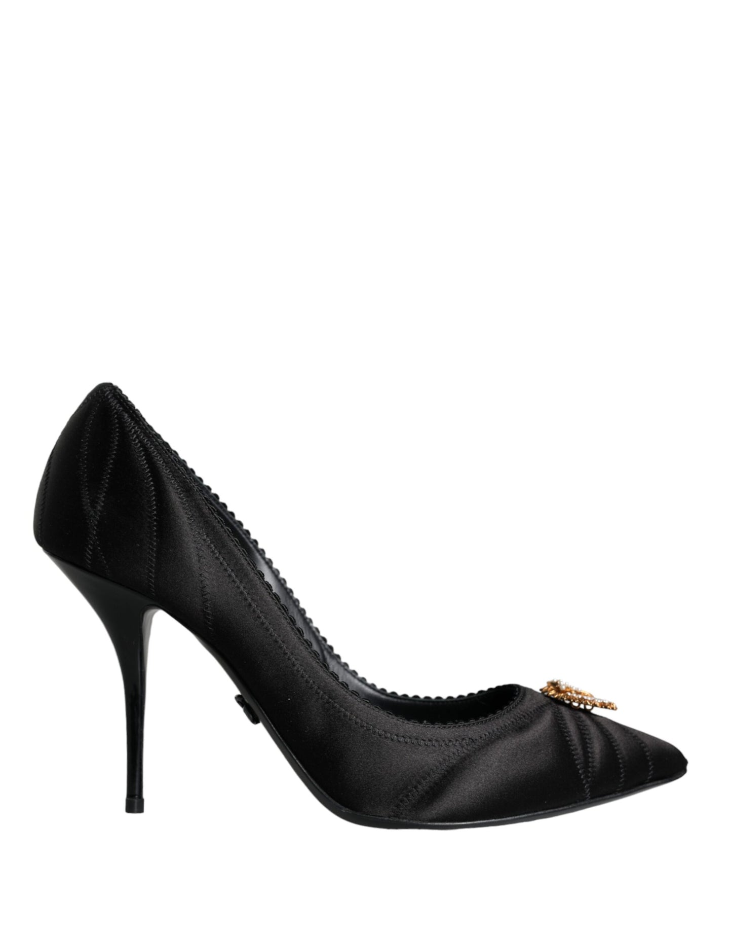 Dolce &amp; Gabbana Black Heart DEVOTION Heels Pumps -kengät