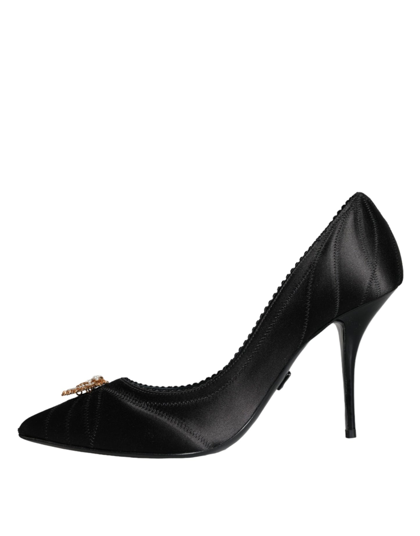 Dolce &amp; Gabbana Black Heart DEVOTION Heels Pumps -kengät