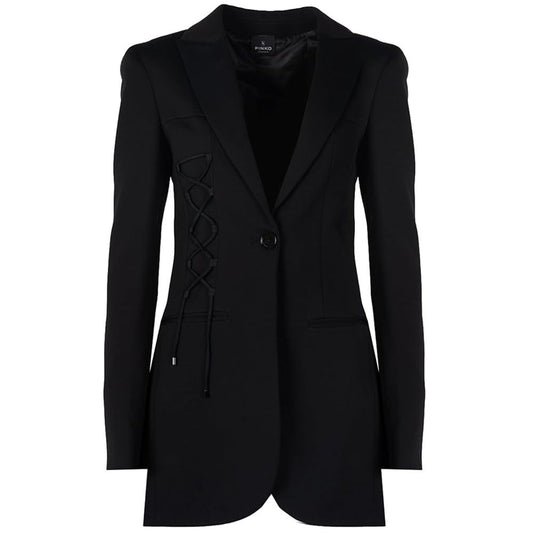 PINKO Schwarze Viskose Anzüge & Blazer