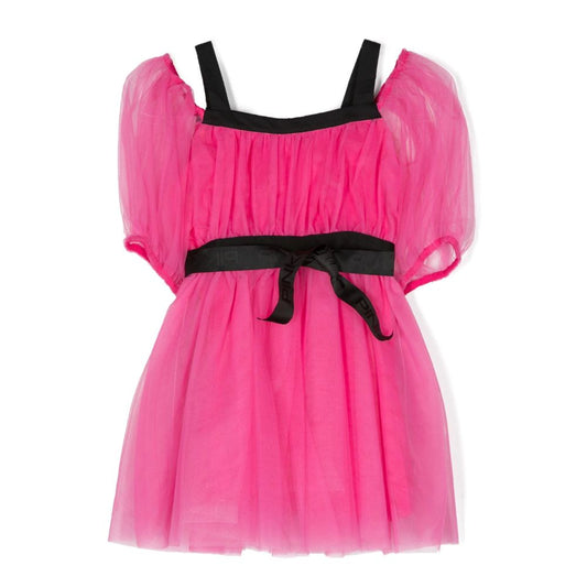 PINKO Fuchsia nylon dress