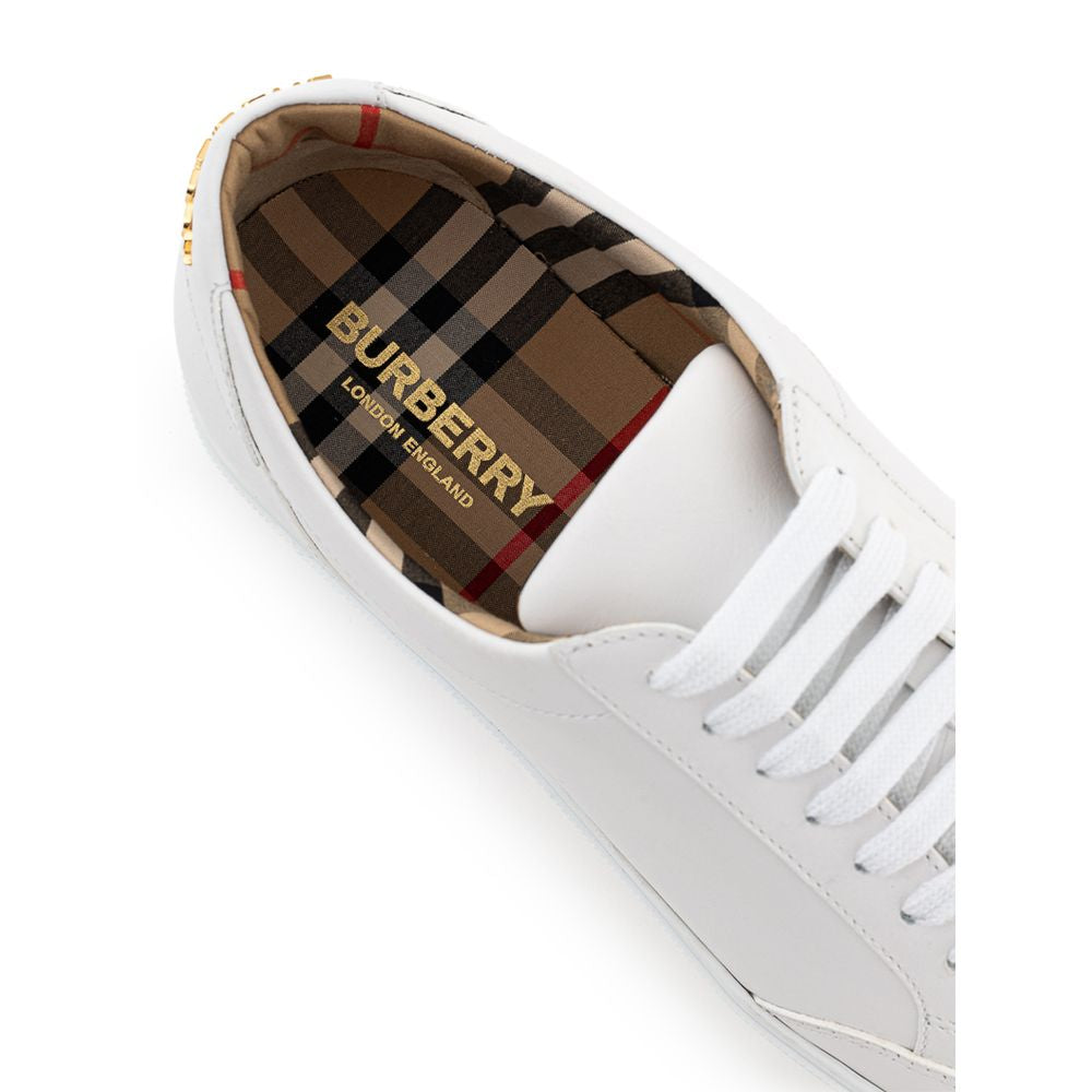 Burberry Weißes Leder Sneaker