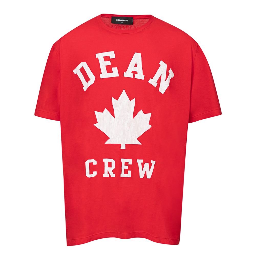 Dsquared² red cotton T-shirt