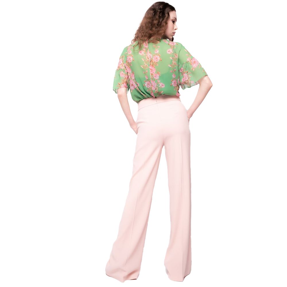 PINKO Rosa Polyester Damenhose