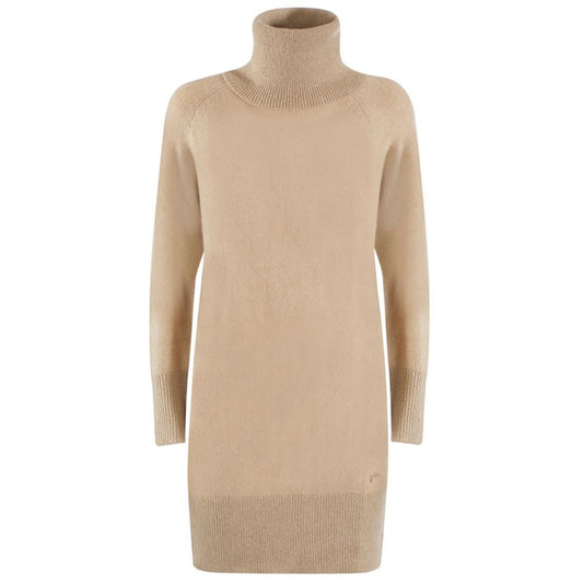 Yes Zee beige viscose dress