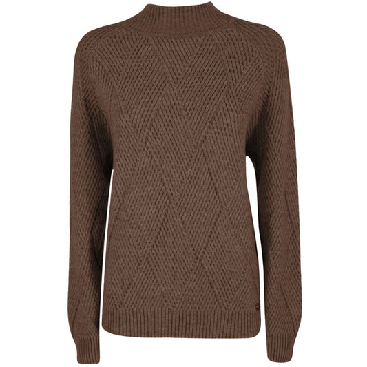 Yes Zee Brauner Pullover aus Acryl