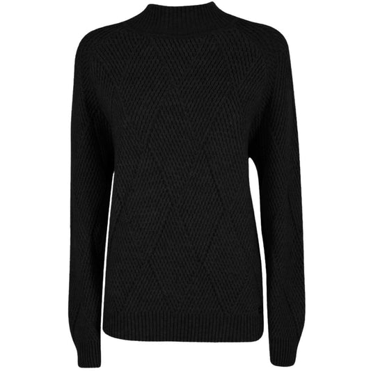 Yes Zee Schwarzer Pullover aus Acryl