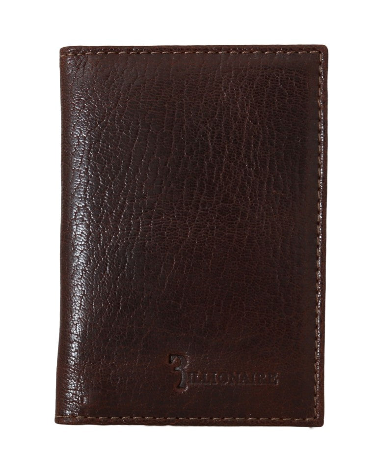 Billionaire Italian Couture Elite Moro Leather Wallet for Men