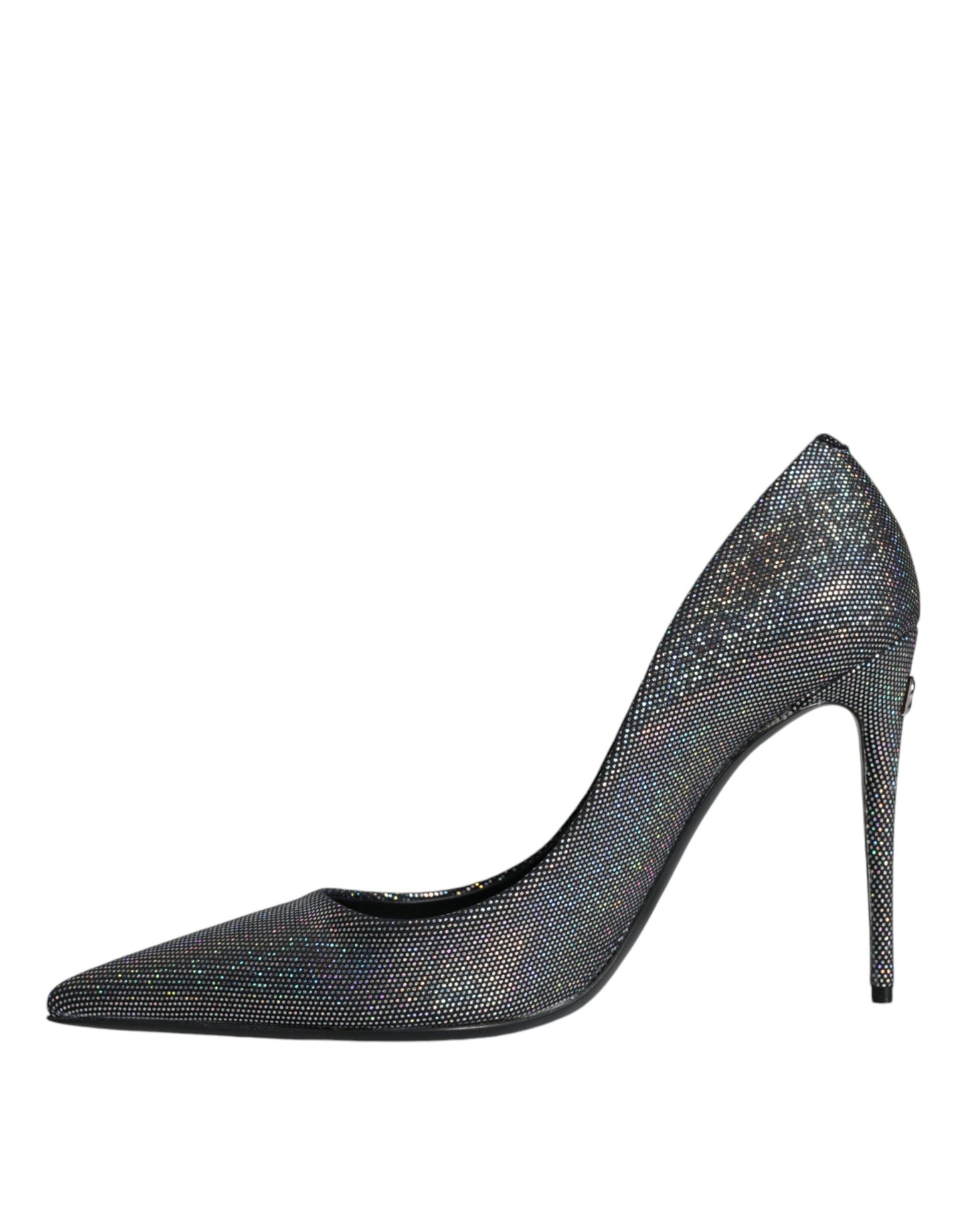 Dolce & Gabbana Multicolor Strass Leder Heels Pumps Schuhe