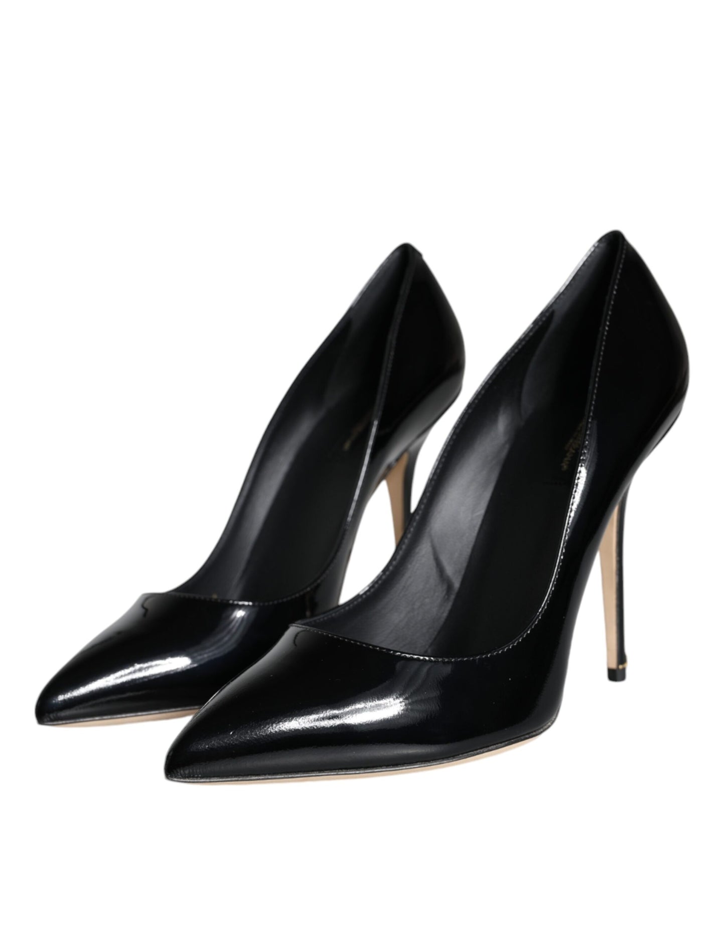 Dolce & Gabbana Schwarz Lackleder Bellucci Pumps Heels Schuhe