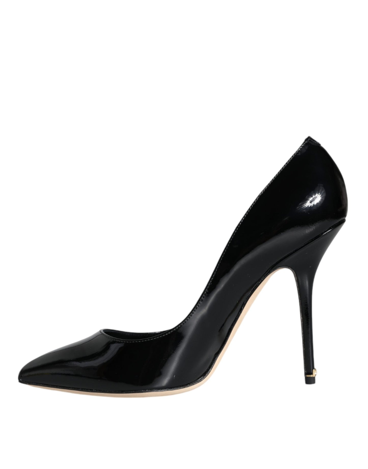 Dolce & Gabbana Schwarz Lackleder Bellucci Pumps Heels Schuhe