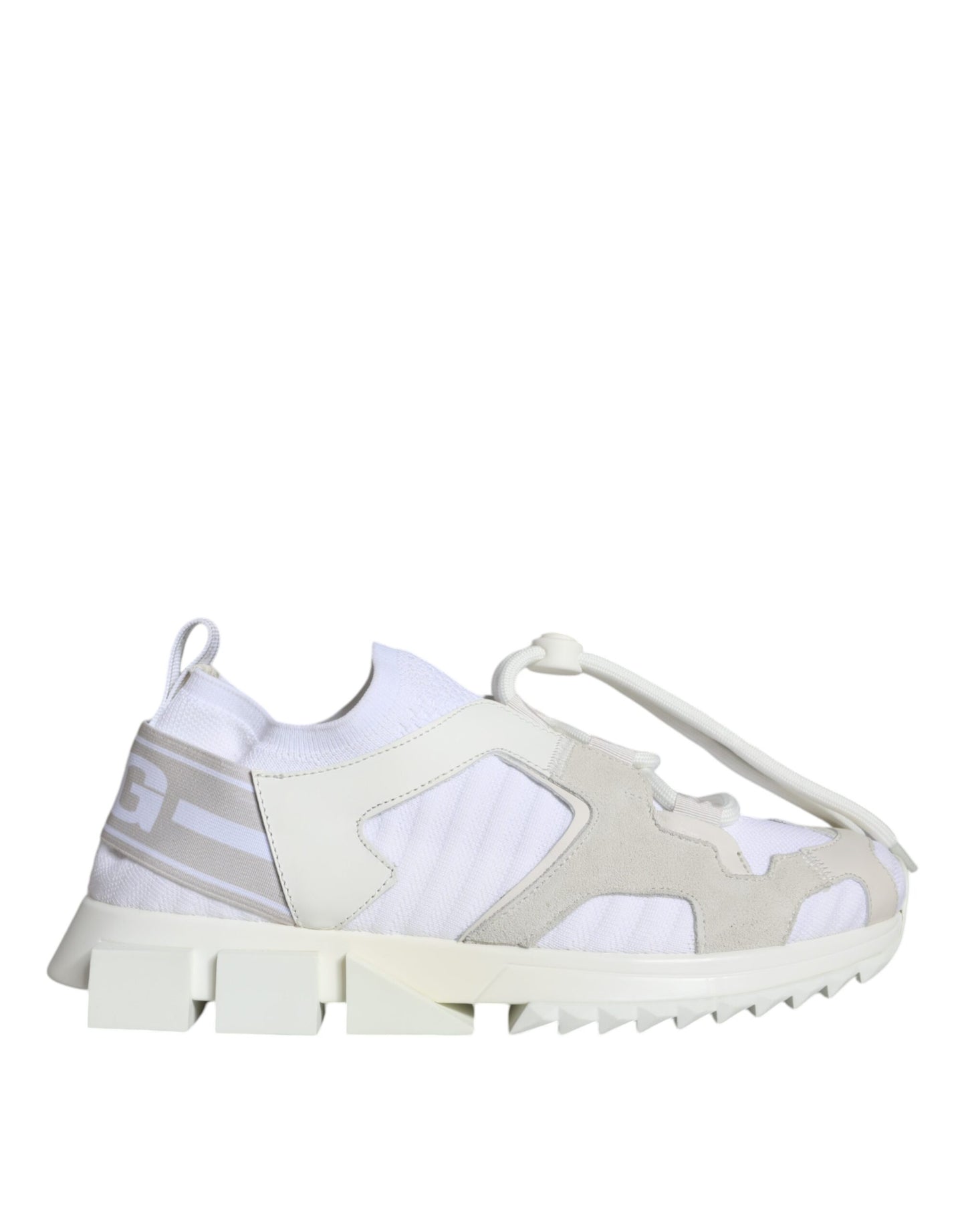 Dolce &amp; Gabbana White Mesh Sorrento Trekking Sneakers -kengät