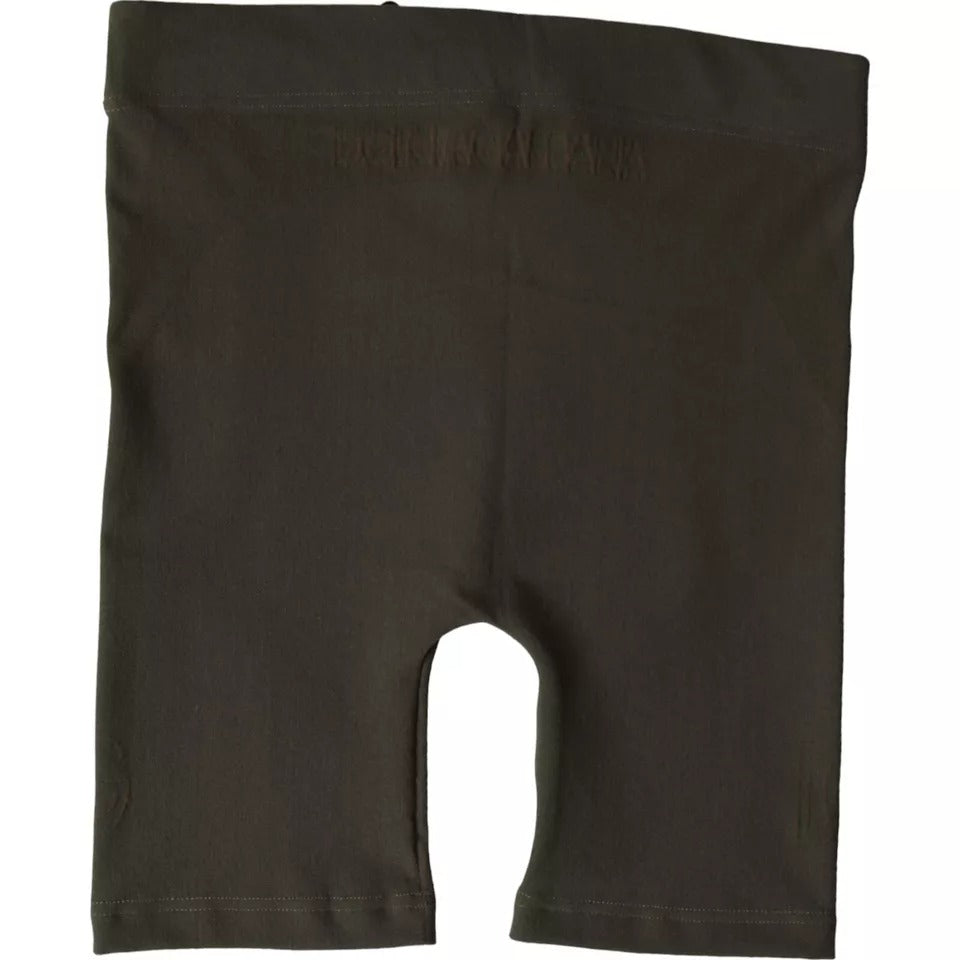 Dolce & Gabbana Braune Baumwoll-Stretch-Boxershorts Unterwäsche