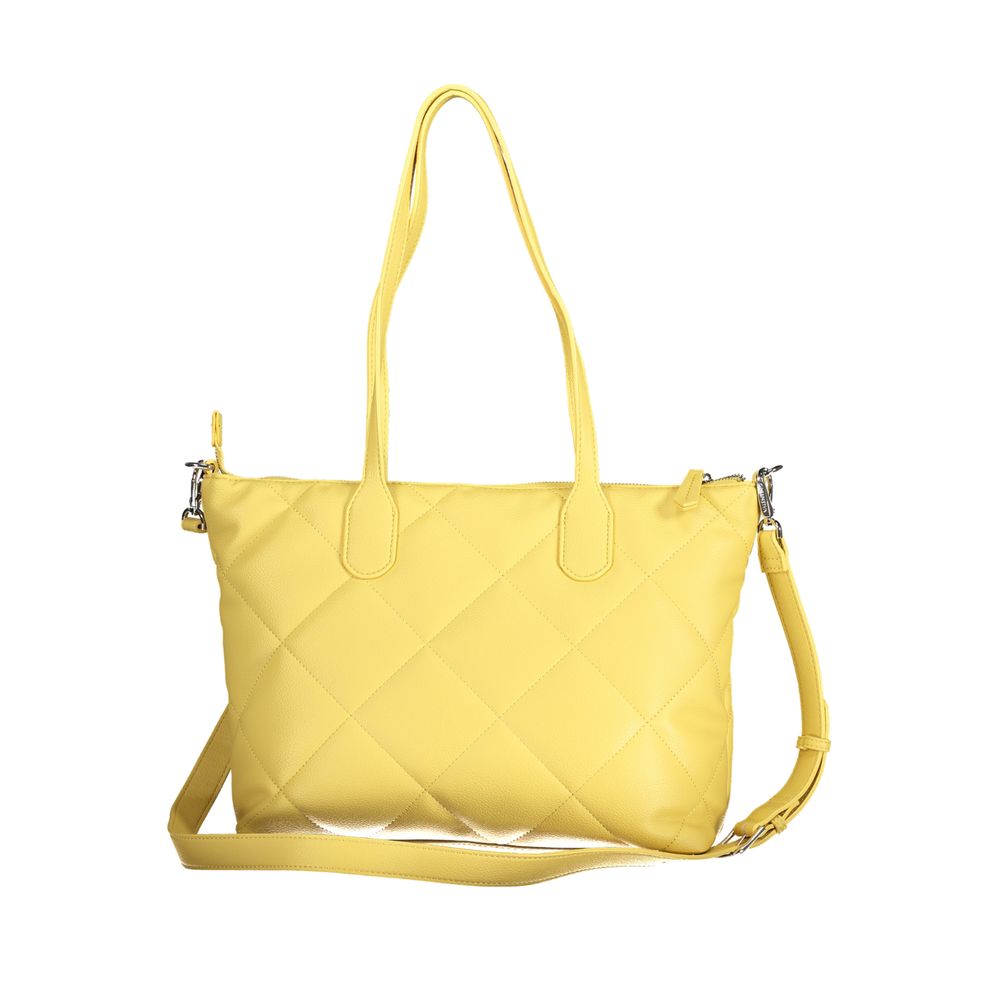 Valentino Bags Gelbe Polyethylen-Handtasche