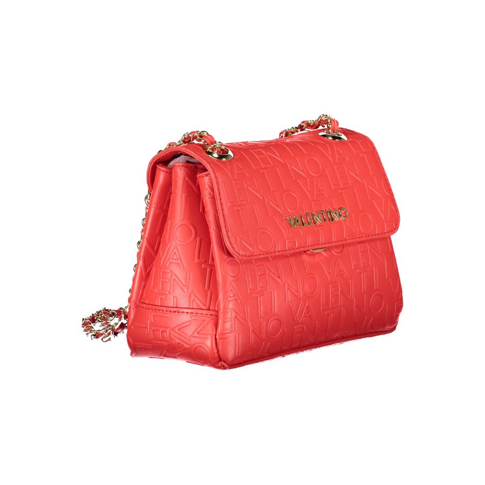 Valentino Bags Rote Polyethylen-Handtasche