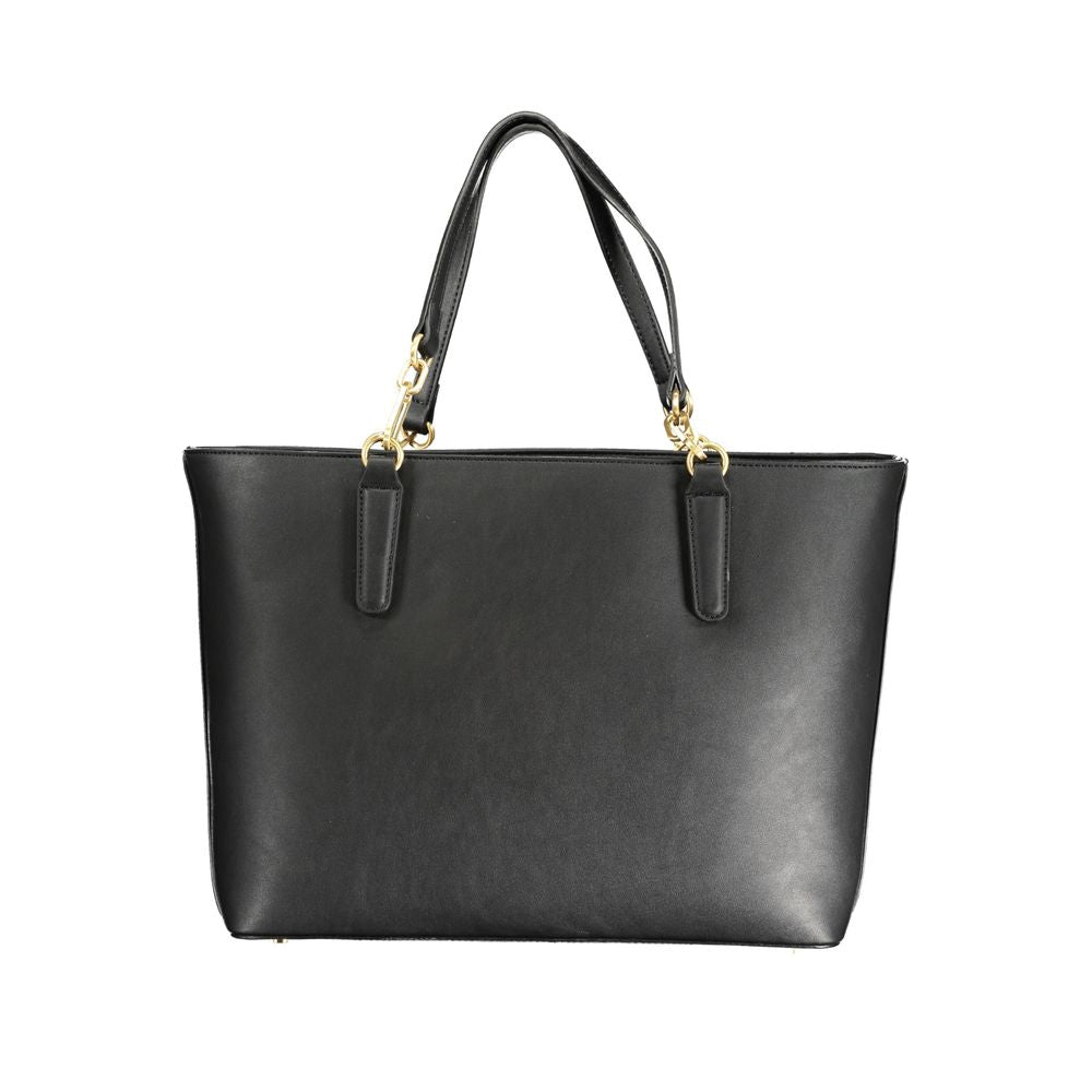 Valentino Bags Schwarze Polyethylen-Handtasche