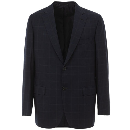 Brioni Blauer Wollblazer