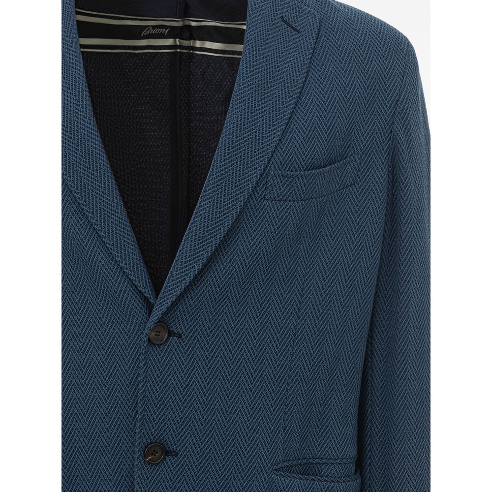 Brioni Blauer Wollblazer