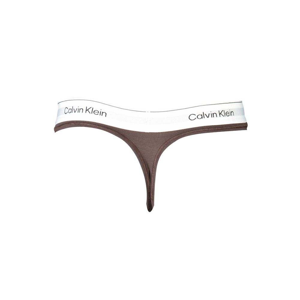 Calvin Klein Braune Baumwollunterwäsche