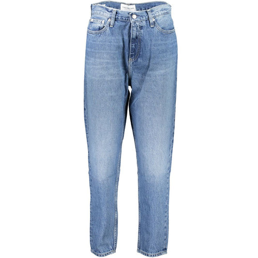 Calvin Klein Hellblaue Baumwolljeans & Hose