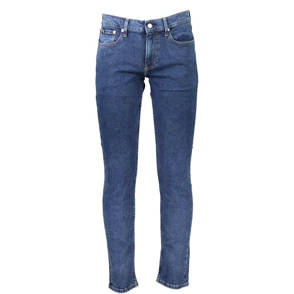 Calvin Klein Blaue Baumwolljeans & Hose