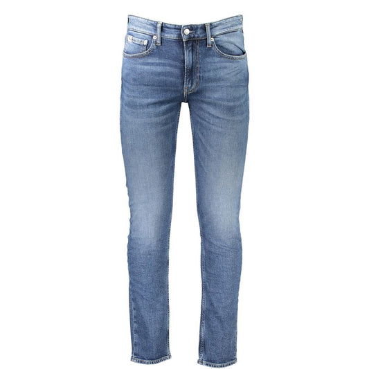 Calvin Klein Blaue Baumwolljeans & Hose