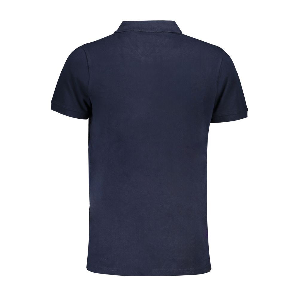 Tommy Hilfiger Blaues Baumwoll-Poloshirt