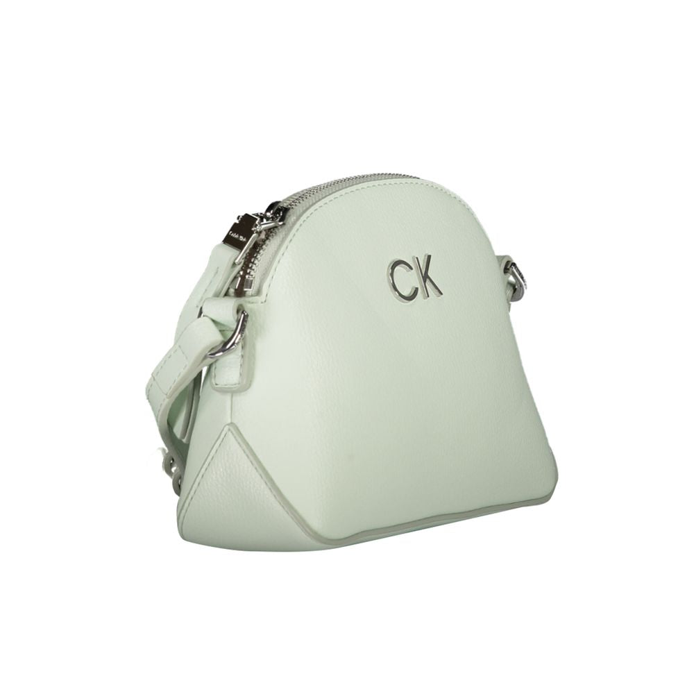 Calvin Klein Grüne Polyethylen-Handtasche