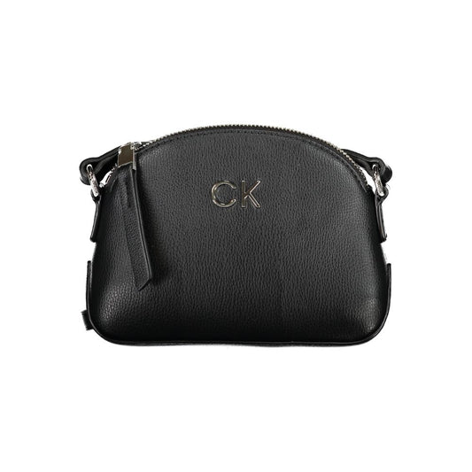 Calvin Klein Schwarze Polyethylen-Handtasche