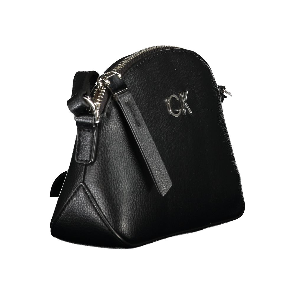 Calvin Klein Schwarze Polyethylen-Handtasche