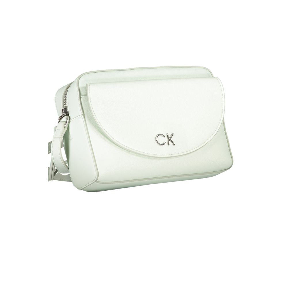 Calvin Klein Grüne Polyethylen-Handtasche