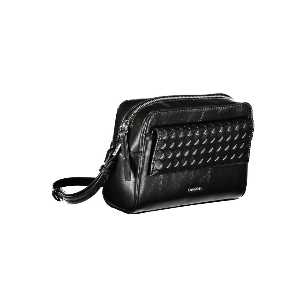 Calvin Klein Schwarze Polyester Handtasche