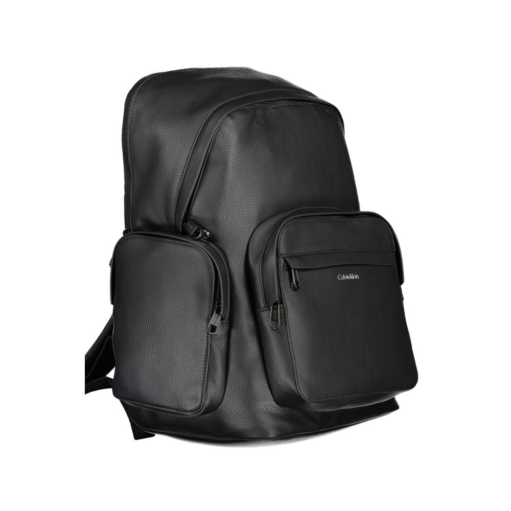 Calvin Klein Schwarzer Polyester-Rucksack