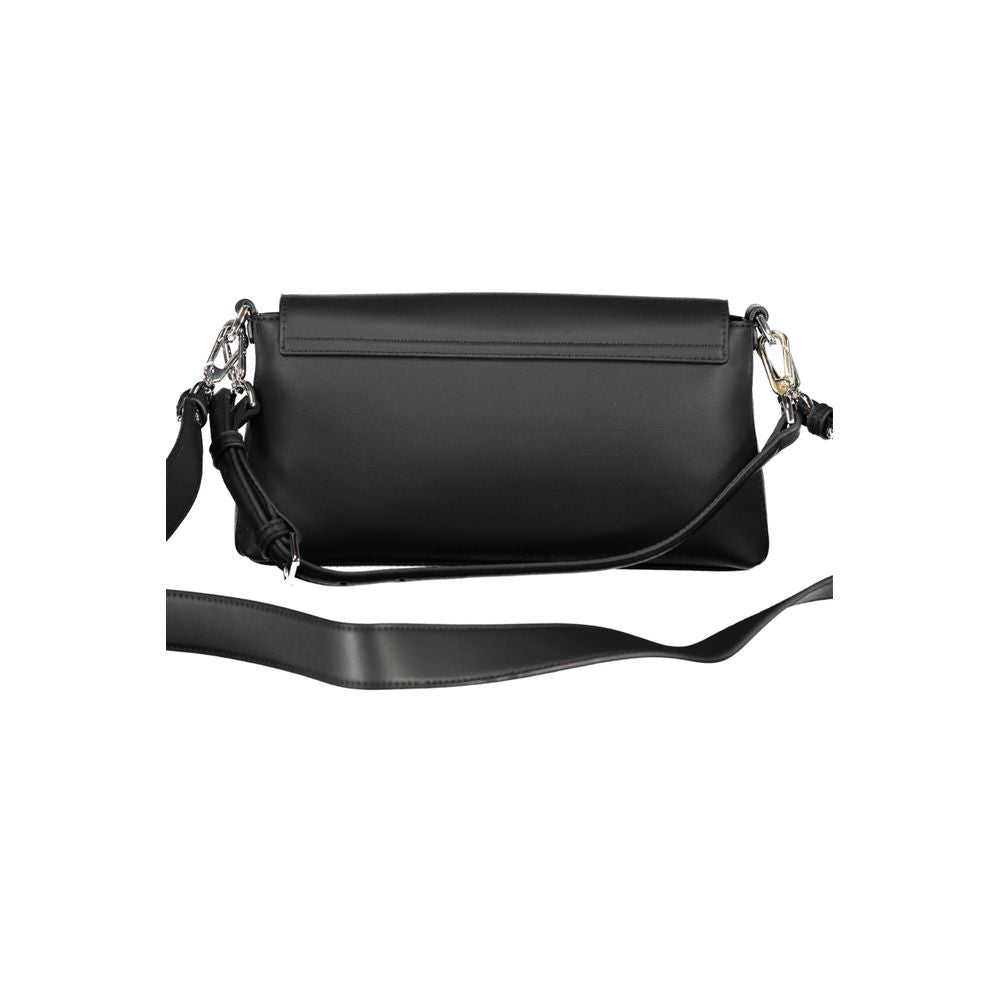 Calvin Klein Schwarze Polyester Handtasche