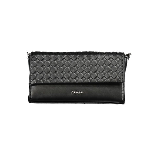 Calvin Klein Schwarze Polyester Handtasche